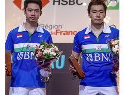 Marcus/Kevin Runner-up French Open, Netizen: The Minions Menang di Hatiku