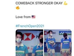Marcus/Kevin Runner-up French Open, Netizen: The Minions Menang di Hatiku