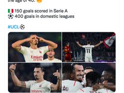 40 Tahun 400 Gol, Zlatan Ibrahimovic Bikin Takjub Netizen