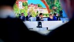 Momen Kebersamaan Jokowi Bareng Merkel-Biden di Sela KTT G20