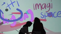 Pertama kali ada di Jakarta pada awal 2020, kini Imagispace menyapa pencinta seni kota Makassar mulai 30 Oktober 2021 sampai 30 Januari 2022.  Foto: Courtesy SGE Live/ Imagispace