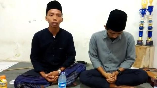 pamflet kajian bertemakan 'Nabi Muhammad Sebagai Kader PMII Sejati' viral