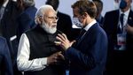 Potret PM India Wara-wiri Tak Bermasker di G20