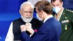 Potret PM India Wara-wiri Tak Bermasker di G20