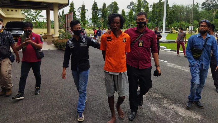 Tersangka pemerkosaan-pembunuhan bocah di Sumsel ditangkap (dok. Istimewa)