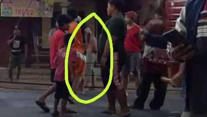 Viral Penampakan Sosok Misterius Saat Pohon Tumbang di Mojokerto