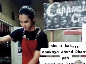 Pedagang Cilok di Bogor Viral Bikin Salfok, Ganteng Mirip Anak Ahmad Dhani