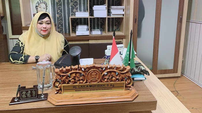 Wakil Ketua DPRD Surabaya Laila Mufidah