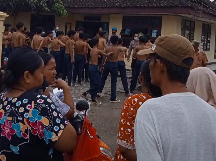 50 siswa SMP di Pandeglang diamankan polisi saat hendak tawuran