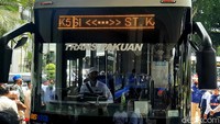 Wali Kota Bogor Bima Arya mengatakan, Bus Kita Trans Pakuan ini diproyeksi menggantikan angkot-angkot di Kota Bogor dengan sistem konversi.