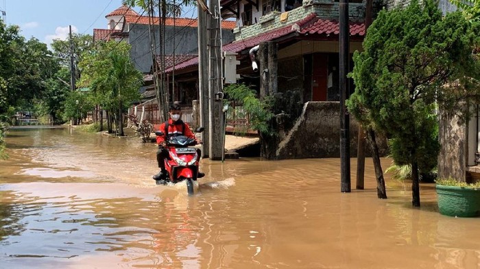 Banjir di Perumahan Bumi Nasio Indah Bekasi (Nahda-detikcom)