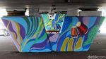 Flyover Pasupati Bandung Dipercantik dengan Mural