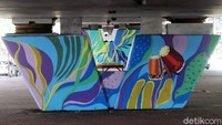 Pembuatan mural ini juga untuk memperindah flyover Pasupati.