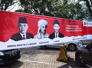 Jasa Marga-BNPT Gelar Parade Foto Pahlawan di Jalan Tol Jabotabek