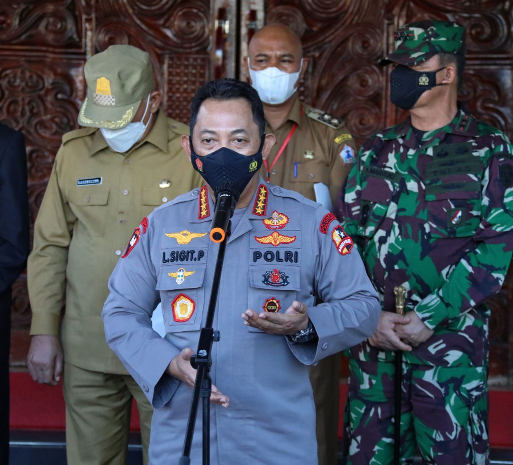Kapolri Jenderal Listyo Sigit Prabowo