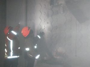 Ruang Command Center Kantor Kecamatan di Bandung Terbakar