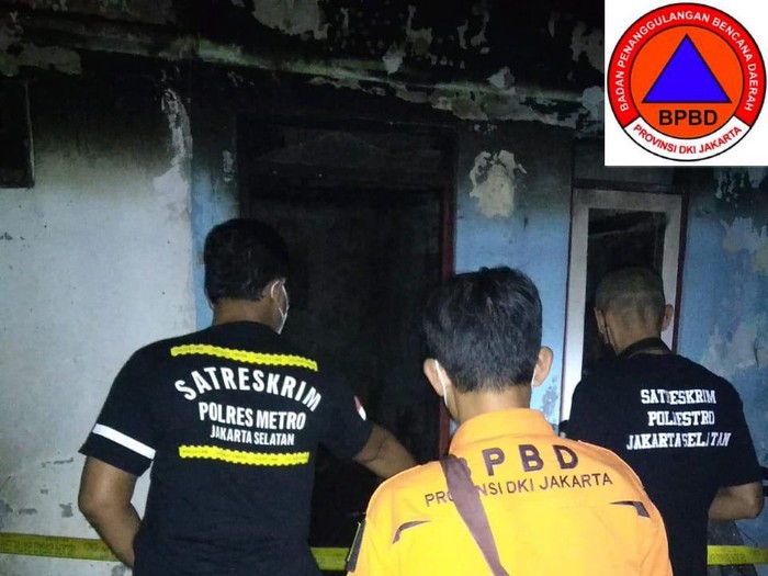 Kebakaran di Kalibata Jaksel sebabkan pasutri luka bakar