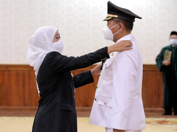 Lantik Wabup Tulungagung, ini Pesan Gubernur Khofifah