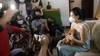 Melanie Subono menjelaskan tumor tersebut kini sudah diangkat oleh tim dokter. Foto: Palevi
