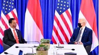Momen Akrab Jokowi & Joe Biden di Glasgow