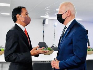 Ketemu Biden di Skotlandia, Jokowi Bawa Pulang 3 Oleh-oleh
