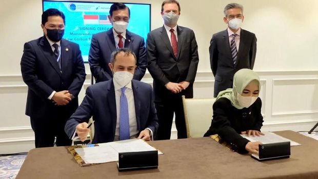 Pertamina Gandeng ExxonMobil Kembangkan Teknologi Rendah Karbon Pertamina Gandeng ExxonMobil Kembangkan Teknologi Rendah Karbon