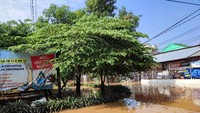 Tanggul di sekitar perumahan itu disebut sering jebol saat musim hujan. Foto: (Nahda-detik)