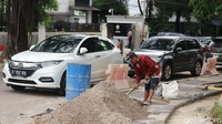Bagi para pengendara yang melewati kawasan tersebut diharap hati-hati saat melintas.