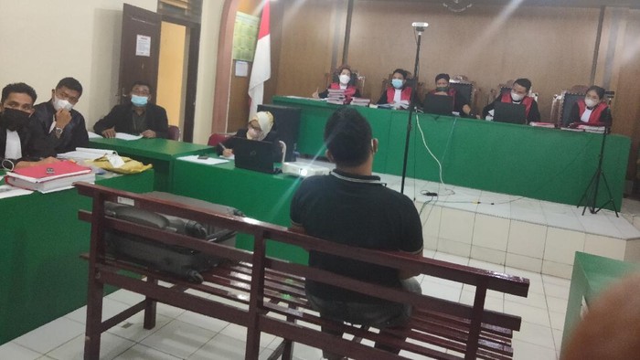 Sidang di PN Tanjungbalai (Perdana-detikcom)
