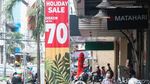 Terkini! Suasana Gerai Matahari yang Tutup di Pasar Baru