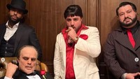 Beberapa rekan dekatnya pun tampil sebagai anggota keluarga mafia Don Corleone. Dok. Instagram