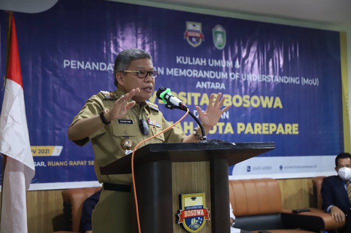 Wali Kota Parepare HM Taufan Pawe  Dukung PSM Makassar Bermarkas di Daerahnya