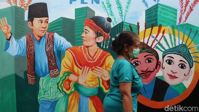 Warna-warni Kampung Kreatif Betawi di Palmerah
