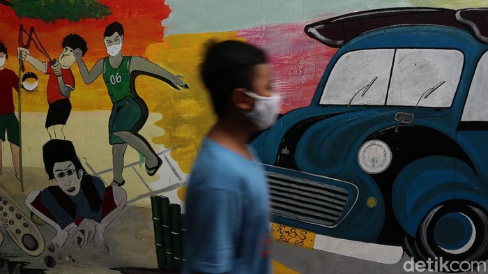 Warna-warni Kampung Kreatif Betawi di Palmerah