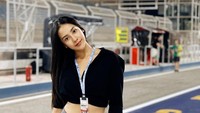 Anya Geraldine sedang berada di Bahrain. Foto: Instagram Anya Geraldine
