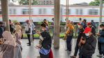 Begini Sibuknya Stasiun di Kabupaten Bogor Saat Jam Berangkat Kerja