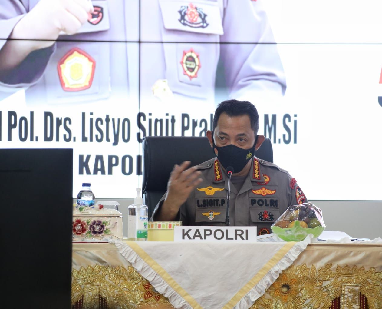Kapolri Jenderal Listyo Sigit Prabowo