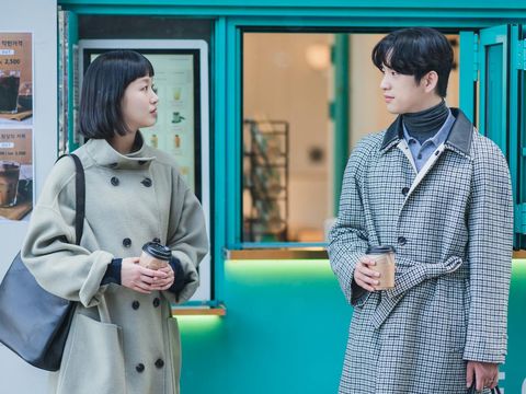 Kim Go Eun dan Jinyoung GOT7 dalam drama Korea Yumi's Cells