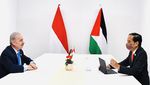 Lihat Lagi Momen Kebersamaan Jokowi Bareng PM Palestina di Skotlandia