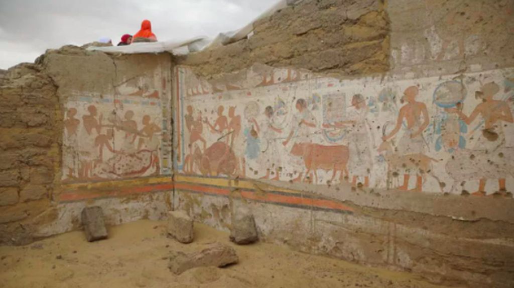 Makam Kuno Zaman Firaun Ditemukan, Usianya 3.200 Tahun