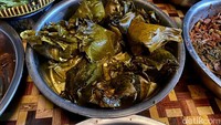 Bumbu mangut tersebut terbuat dari santan, cabe rawit, bawang putih, bawang merah, kencur dan daun salam. Foto: detikcom/Riska Fitria