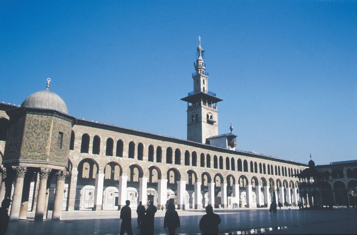 Masjid Agung Damaskus, Masjid terbesar Bani Umayyah