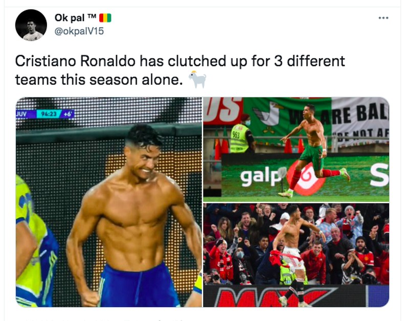 Meme Ronaldo vs Atalanta