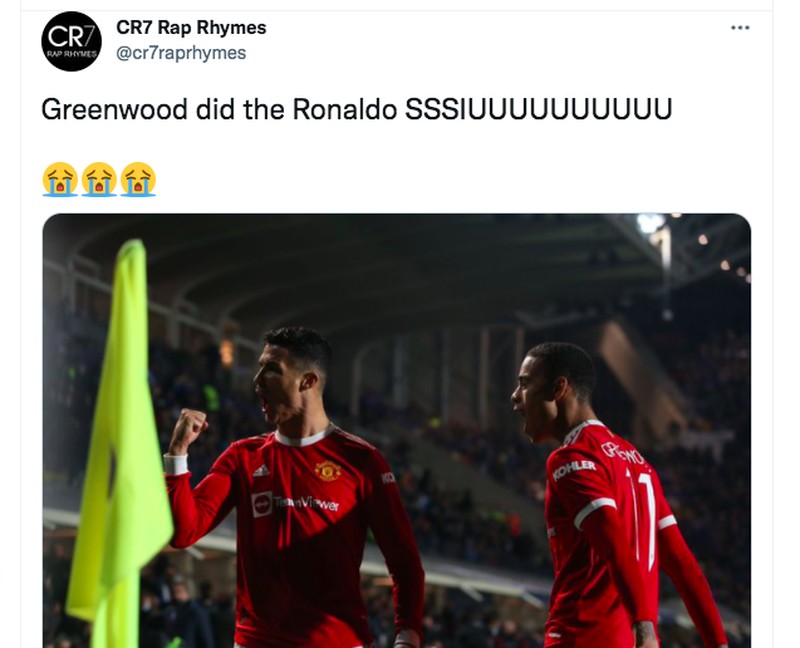 Meme Ronaldo vs Atalanta