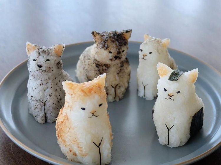 Onigiri 3D Mungil, Berbentuk Kucing hingga Burung Hantu