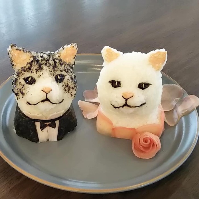 Onigiri 3D Mungil, Berbentuk Kucing hingga Burung Hantu