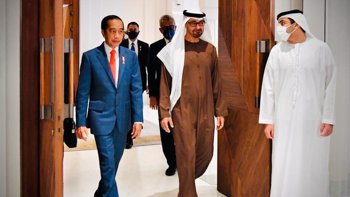 Presiden Jokowi di Istana Al-Shatie