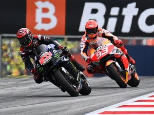 Insiden Marc Marquez-Quartararo-Nakagami di Aragon Murni Kecelakaan