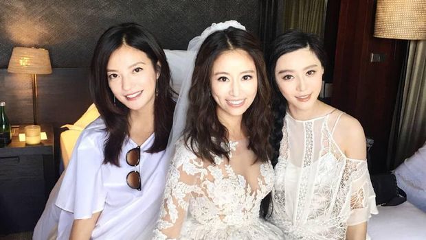 Vicky Zhao dan Fan Bingbing hadiri pernikahan Ruby Lin.