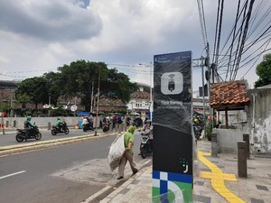 detikcom Do Your Magic: Penampakan Titik Jemput Ojol di Stasiun Manggarai yang Tak Digunakan